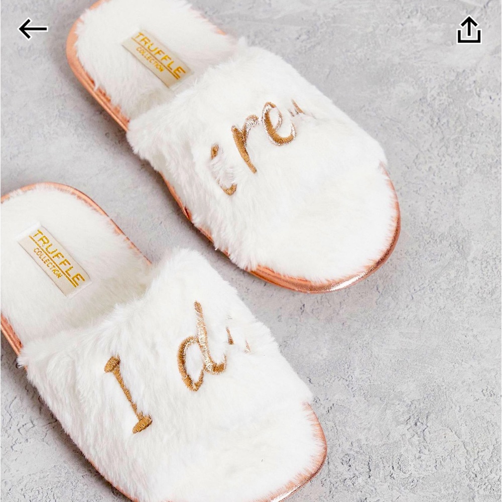 New Never Worn…I Do Crew Slippers…L 9-10